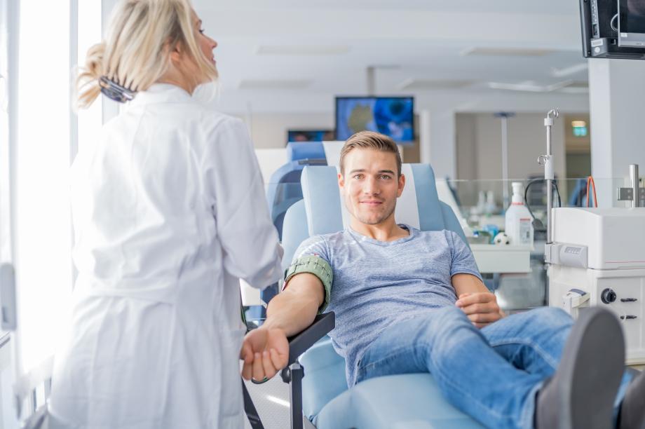 Spenderinformationen Blutspende